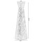 Uniquewise Brushed Paint Unique Straight Design Metal Floor Vase for Entryway, Living or Dining Room, Small QI004445.S - alternate 6